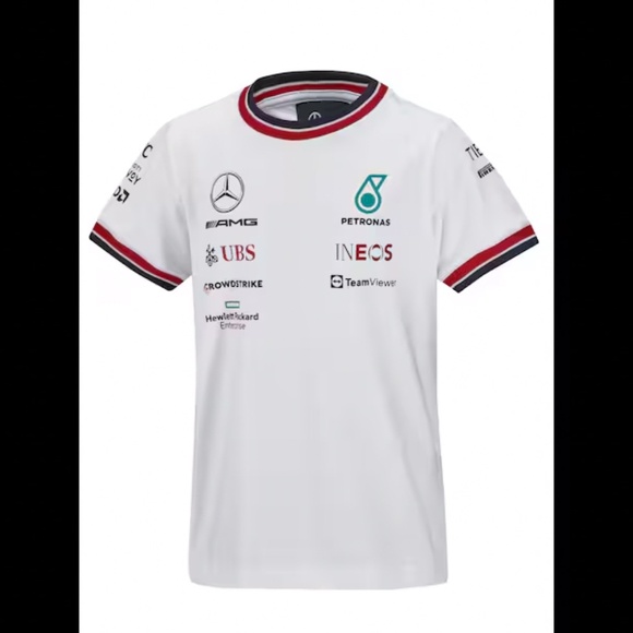 Mercedes-Benz AMG Petronas Motorsport Kids’ T-Shirt - Picture 1 of 8